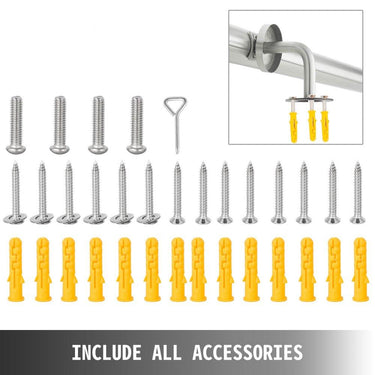 Corrimão de Escada de Parede em Aço Inoxidável