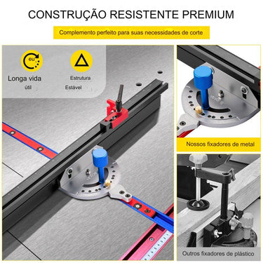 Serra de Mesa  de 450 mm com Medidor de Ângulo