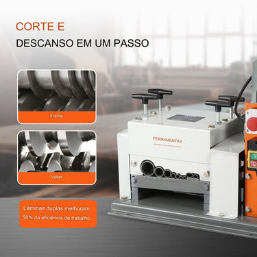 Máquina de Descarnar Fios Elétricos (1.5-40mm)