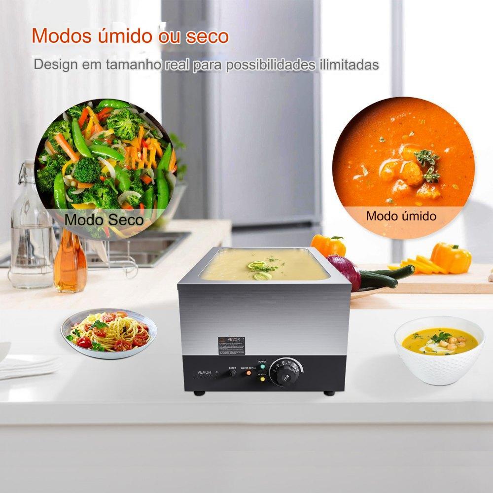 Aquecedor de Buffet Inox  1200W 1x26.4L