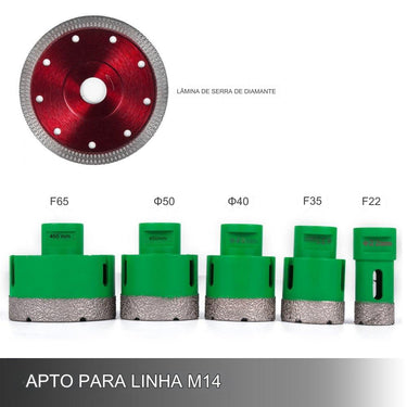 Conjunto de Serras de Furo de 5 em 1  - M14