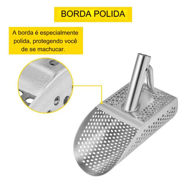 Conjunto de Pá e Detector de Metal