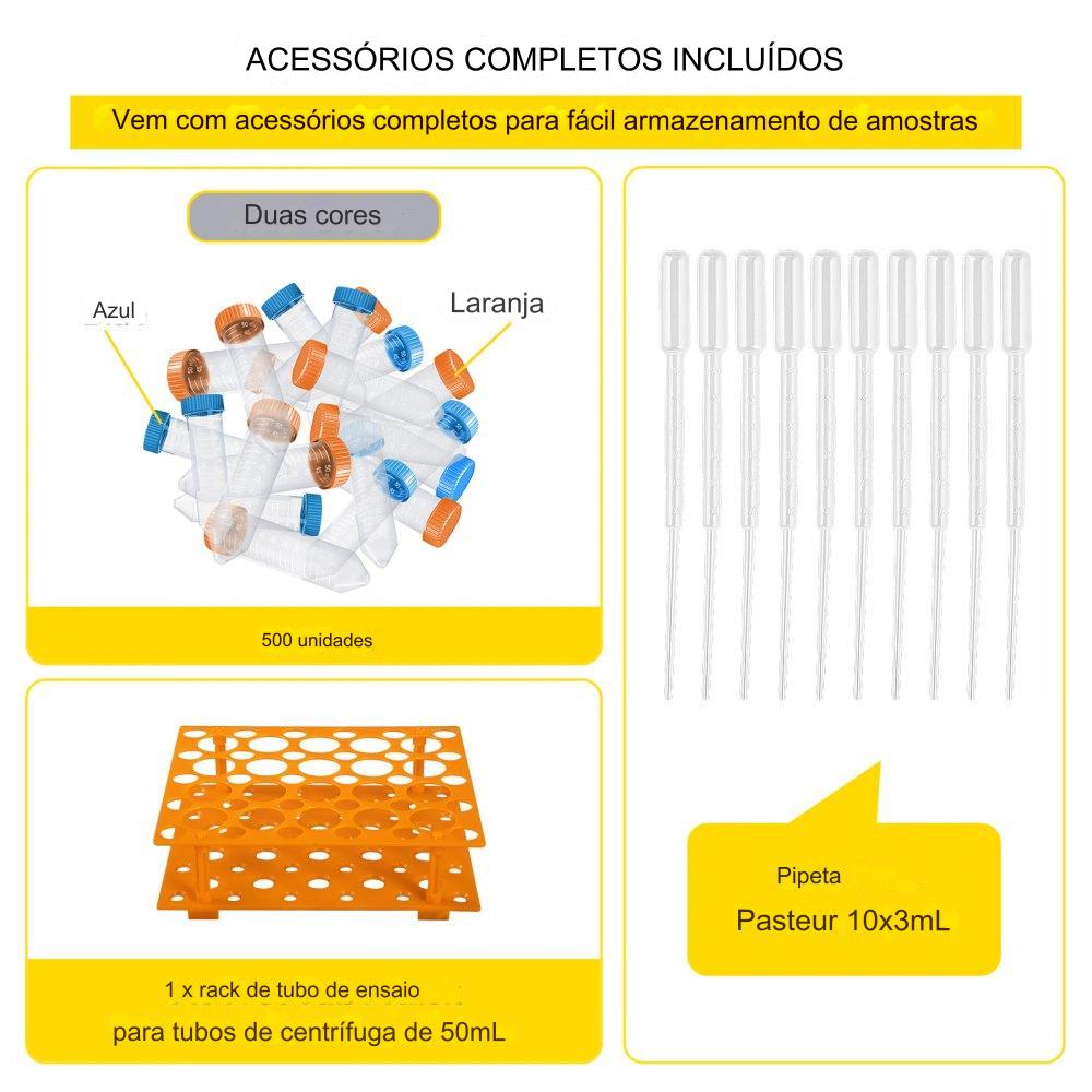 Tubos de Centrifugação Cônicos 50ml