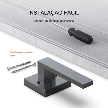 Maçaneta Falsa  - 1 Peça Preto