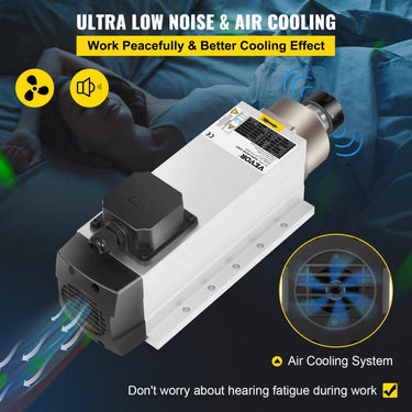 Motor de Fuso de 4KW (ER25 Alta Velocidade)