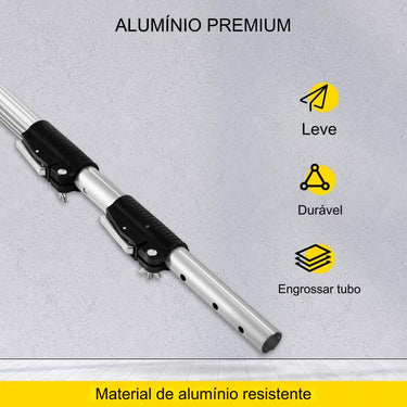 Haste Telescópica - Alumínio 2.6m