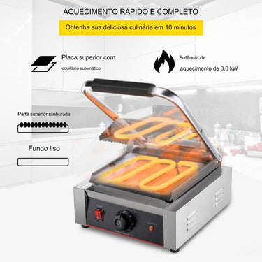 Placa de Grelha Elétrica  - 1.8kW 220V