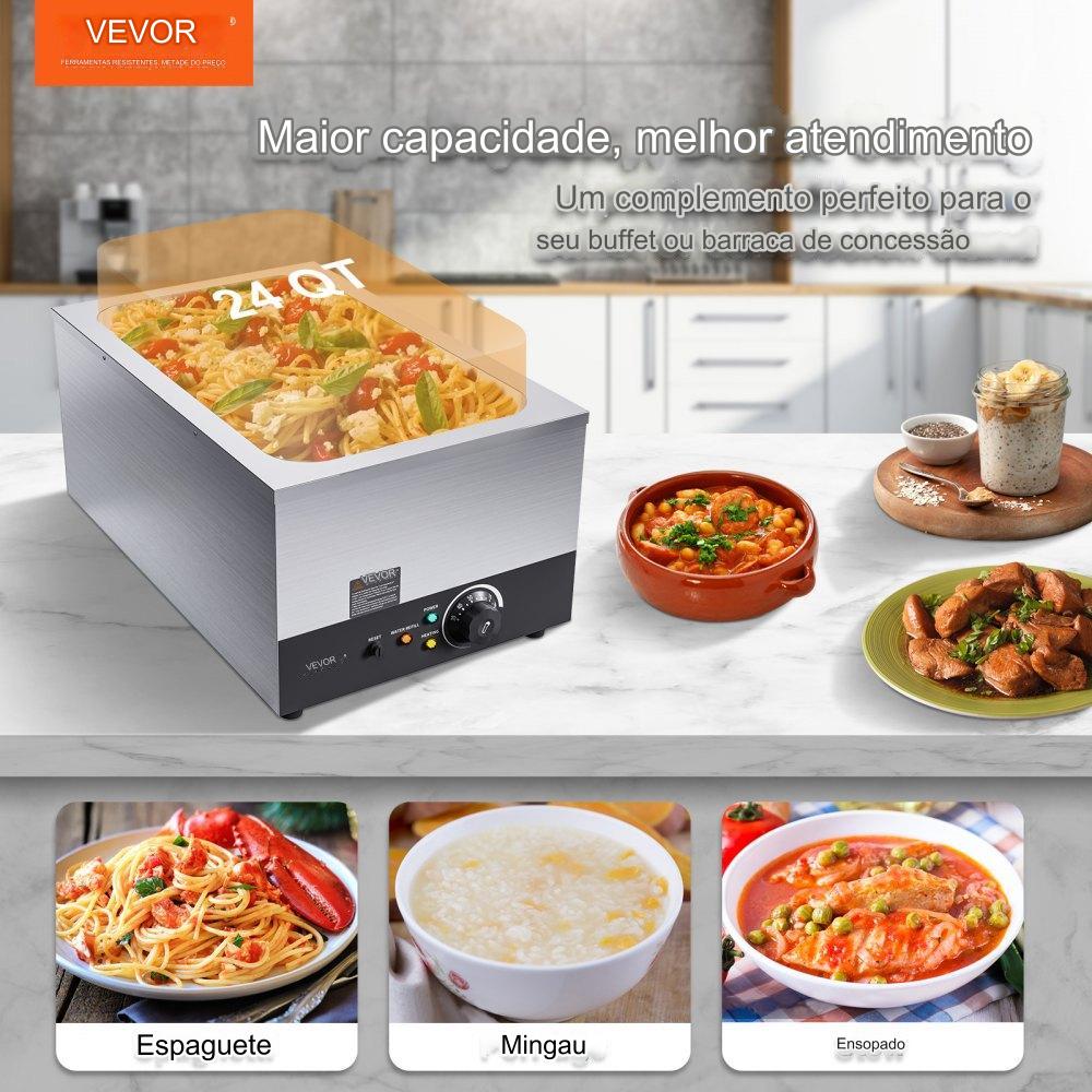 Aquecedor de Buffet Inox  1200W 1x26.4L