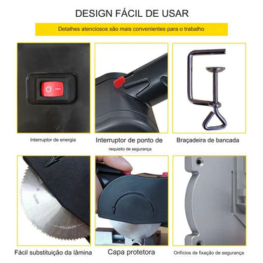 Mini Serra de Esquadria