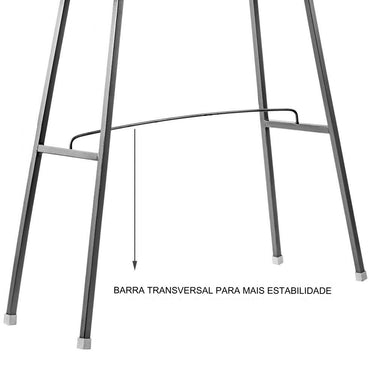 Churrasqueira a Carvão para Churrasco de 80x17cm