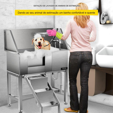 Banheira de Cuidados Profissionais para Cães