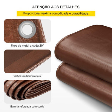 Lona de Proteção 3.7x6.1m