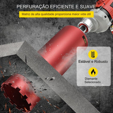 Broca de Diamante  - 152 mm 400 mm 6 kg
