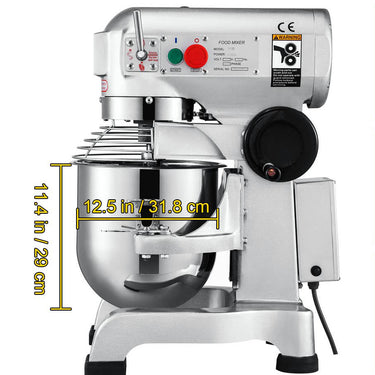 Batedeira batedor massa cozinha  café restaurante profissional 20L