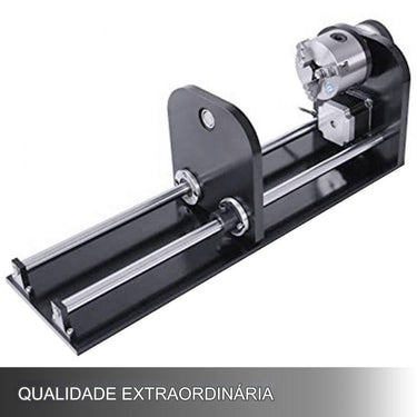 Eixo Rotativo de 80mm para Máquina de Gravação a Laser