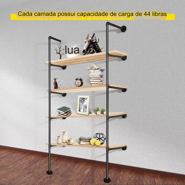 Prateleiras de Parede de Ferro Industriais