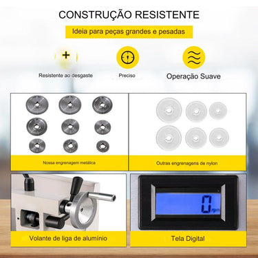 Torno de Metal (650W 8-14 Polegadas)