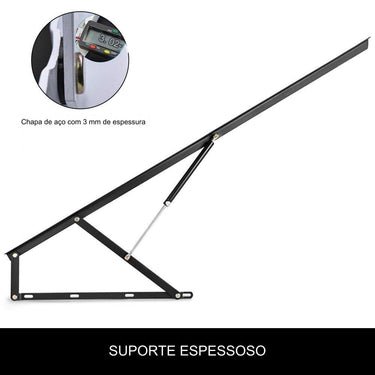 Elevador de Cama Dobrável: 152 cm de Comprimento