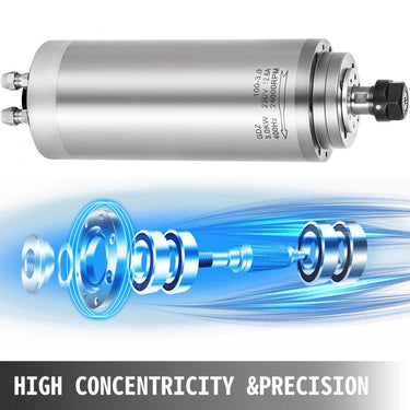 Motor de Fuso 3KW CNC (Arrefecimento a Água)