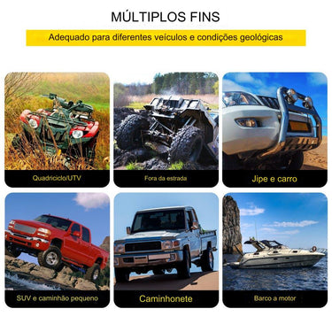 Cabo de Resgate Cinético - 64mx22mm