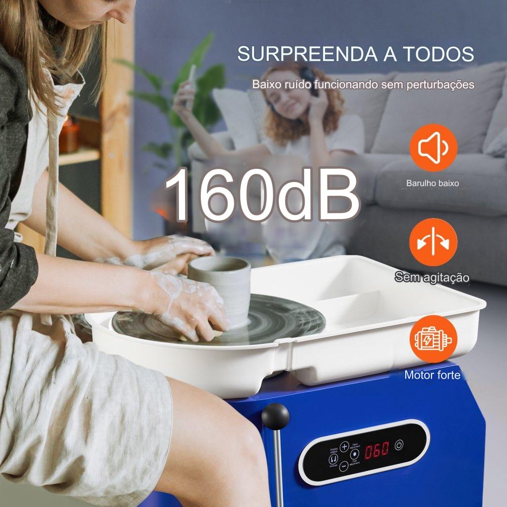 Máquina de Torno de Cerâmica  450W