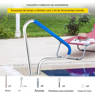 Corrimão de Piscina - 1219x915cm