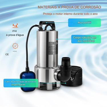 Bomba de Água Suja  230V 1300W