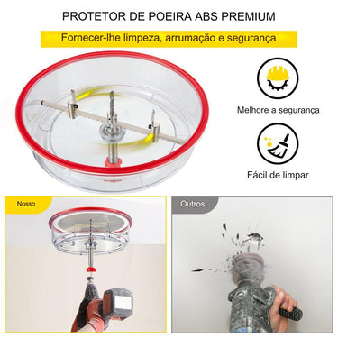 Cortador de Furos Profissional  - 40-200mm