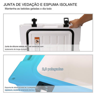 Caixa Térmica Passiva Portátil (27-53L)