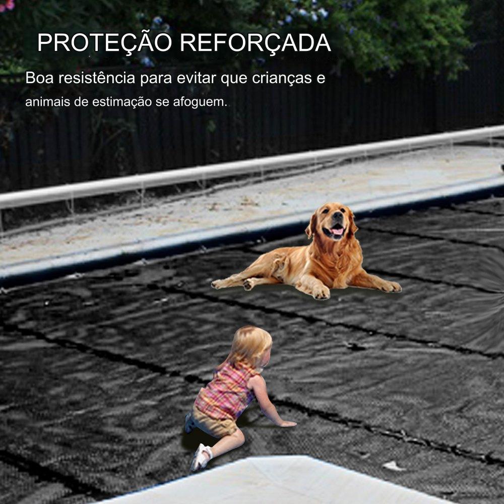 Capa de Piscina Retangular - 35x5m