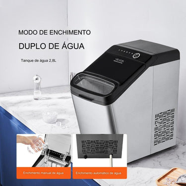 Máquina de Gelo  - 130W 15kg/24h