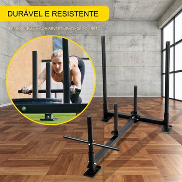 Trenó Fitness musculaçao crossfit 23 kg 112 x 775 x 92 cm