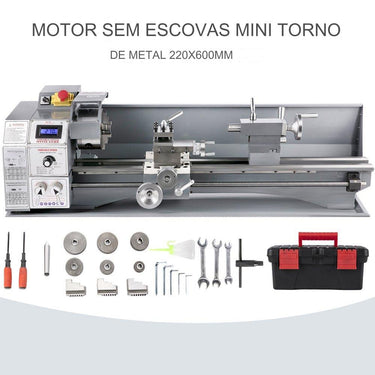 Torno de Metal (1100W 220x600mm)
