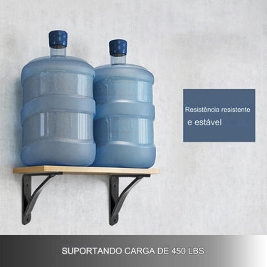 Suporte de Prateleira de 17.8x15.2x5cm