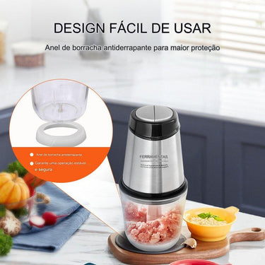 Moedor de Carne Manual de 5-8mm com 3 Tubos de Enchimento de Linguiça