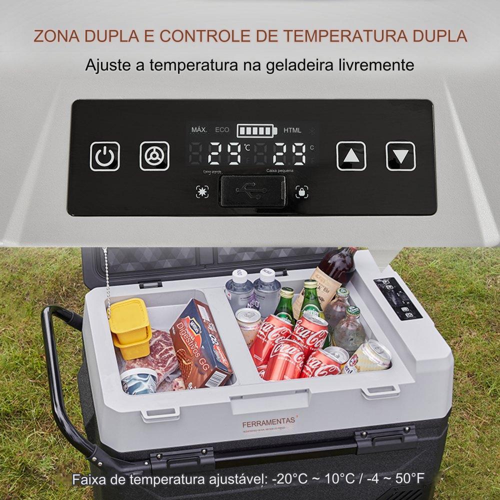 Caixa de Refrigeração Elétrica 38L (Compressor)