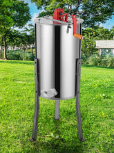 Carregar imagem no visualizador da galeria, Maquina extrator de mel extrair extraçao centrifuga apicola 3 frames
