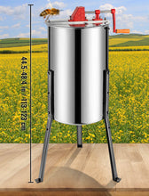 Carregar imagem no visualizador da galeria, Maquina extrator de mel extrair extraçao centrifuga apicola 3 frames
