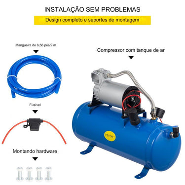 Compressor de Ar para Trombeta (120 PSI)