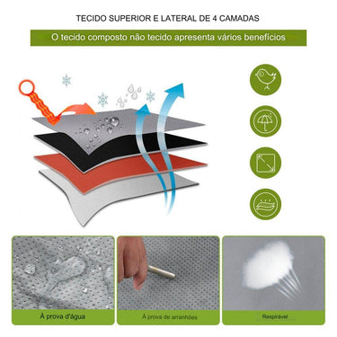 Cobertura para Reboque de RV (14-16 Pés)