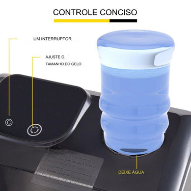Máquina de Gelo (18kg/24h)