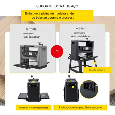 Lâminas de Plaina de 330mm