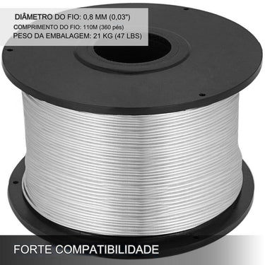 Rolo de Arame de Aço - 0.8mm