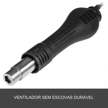 Estação de Solda 3 em 1 com Ferro de Soldar e Ar Quente