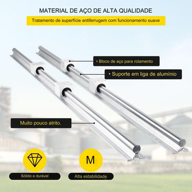 Guia Linear SBR20 1200mm