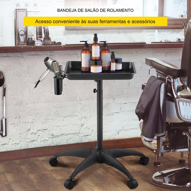 Carrinho de Laboratório Ajustável 66-110cm