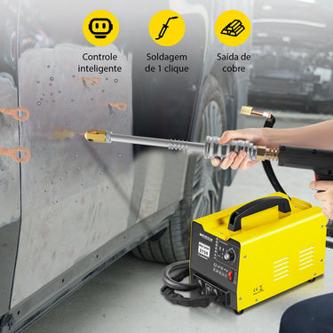 Máquina reparação de chapa, puxar chapa, tira mossas