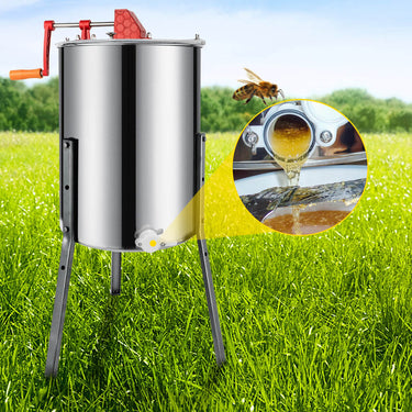 Maquina extrator de mel extrair extraçao centrifuga apicola 4 frames