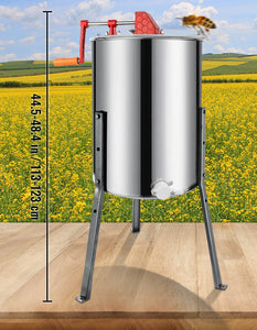 Maquina extrator de mel extrair extraçao centrifuga apicola 4 frames
