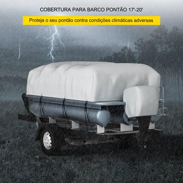 Capa de proteçao insuflavel  para barco  atrelado 518 m a 61 m